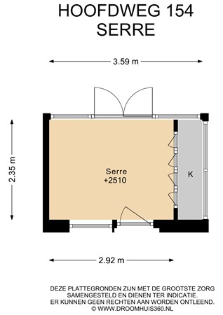 Floorplan - Hoofdweg 154, 1433 JX Kudelstaart